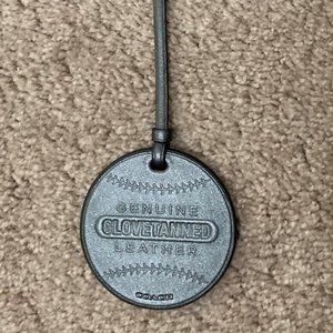 Coach Leather Handbag Charm/Ornament